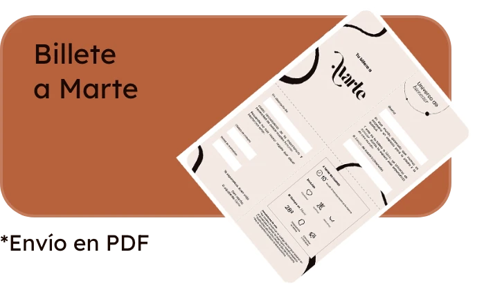 Billete a Marte